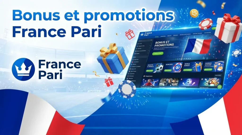France Pari structure ses promotions sous forme de freebets et de bonus en cash